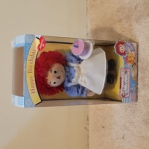 Raggedy Ann "Happy Birthday" porcelain doll